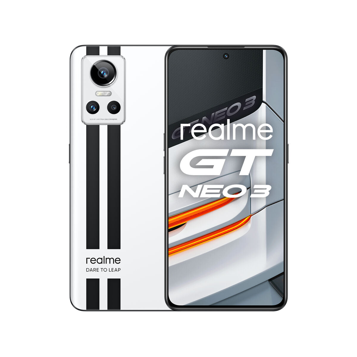 Smartphone Realme Neo 3 12GB  256GB Weiß 12 GB RAM Octa Core MediaTek Dimensity 256 GB 6,7"