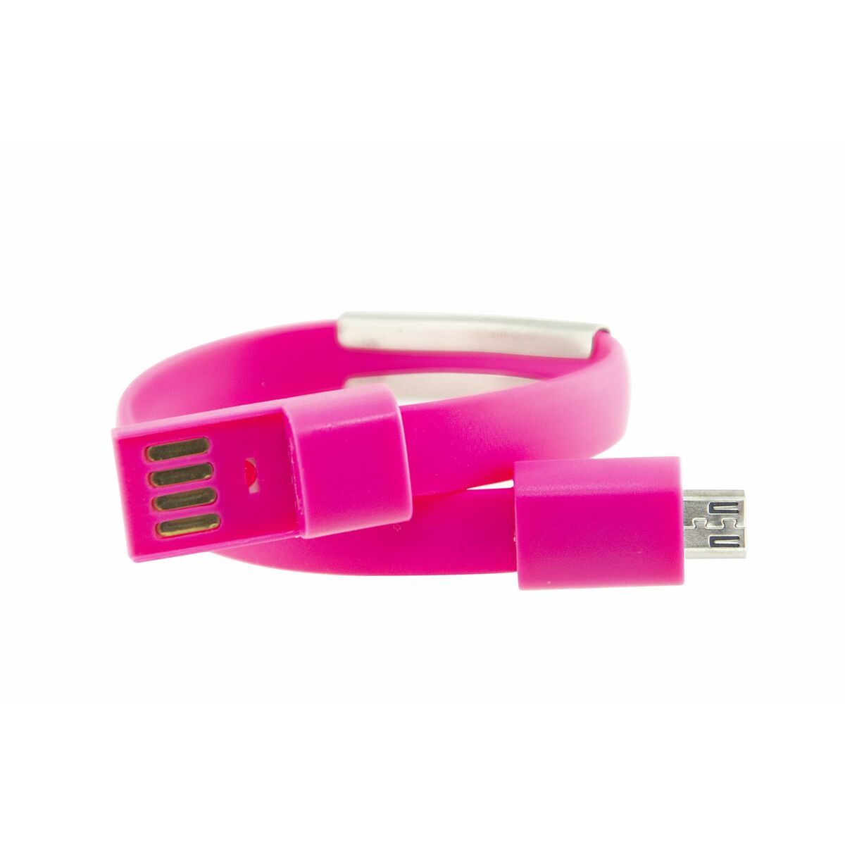 Armband Micro USB-Kabel Contact 23 cm Rosa