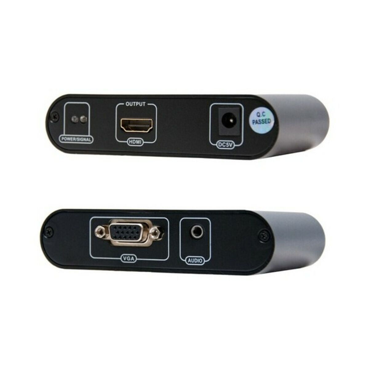 VGA-zu-HDMI-Adapter mit Audio NANOCABLE 10.16.2101-BK Schwarz