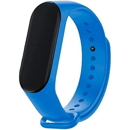 Uhrband Cool Xiaomi Mi Band 5 , 6, 7, Amazfit Band 5 Blau