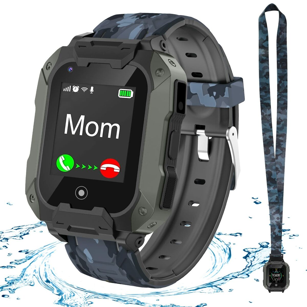 Smartwatch für Kinder Schwarz IP67 (Restauriert B)